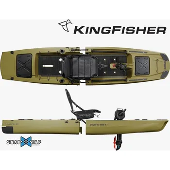 Kajak Kajak Point 65 KING FISHER SOLO 331 cm, jednomístný