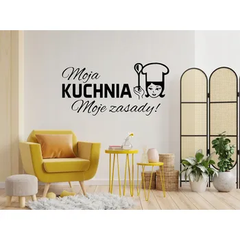 Samolepící dekorace Samolepka na zeď Moje kuchyně, moje pravidla