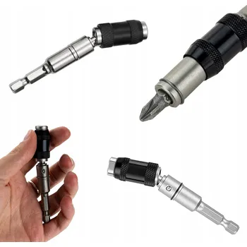 Bit MAGNETICKÝ ÚHLOVÝ NÁSTAVEC 20° ADAPTÉR PRO ŠROUBOVÁK A BITY