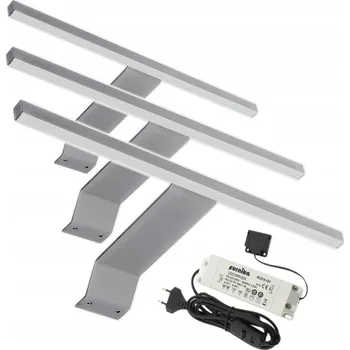 LED osvětlení Nábytkový výložník 6 W 12V DC 0,6 m, neutrální bílá