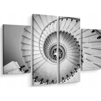 Obraz Obraz Čtyřdílný SCHODY Architektura Dekorace 80x60