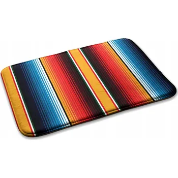 Koberec Velký Protiskluzový Koberec Běhoun do Ložnice Barevné svislé pruhy