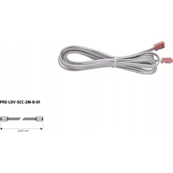 IP kamera PRZEWÓD ŁĄCZĄCY SYGNAŁ SCC S NAPÁJECÍMI ZDROJI SMART LED