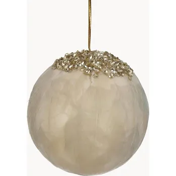 Vánoční dekorace Vánoční Koule zdobená, sady vánoční koule 8 cm 2 ks
