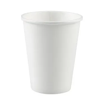 Šálky Frosty White papírové 250 ml / 8ks