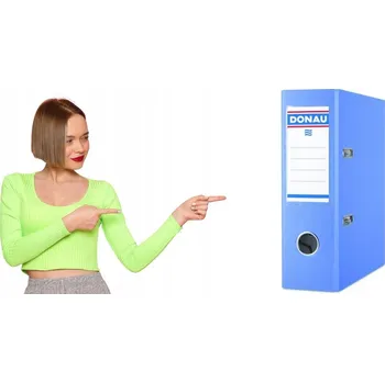 Donau - kancelářský pořadač A5 - modrý