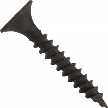 Vrut VRUTY DO SÁDROKARTONU DO DŘEVA 3,5x35 MM ČERNÉ SÁDROKARTONOVÉ DESKY GK 1KG