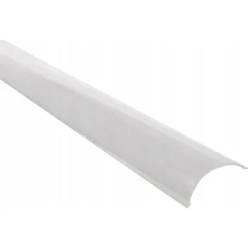 2m Mléčný difuzor ROHOVÝ PCV pro široké profily