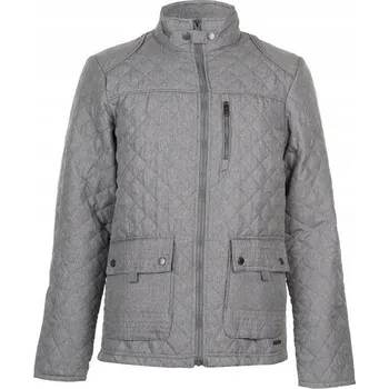 Moto bunda Pierre Cardin pánská bunda elegantní bez kapuce prošívaná velikost S