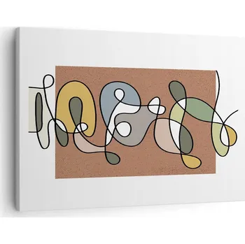 Obraz Obraz na plátně do obýváku ložnice 70x50 moderní foto obrazy na zeď