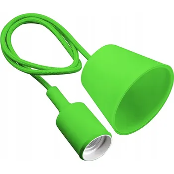 GTV ZÁVĚSNÁ LAMPA MINIO, ZELENÁ, 60 W, E27, KABEL 1 m, OS-MINIOE27-41