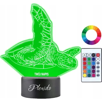 Lampička Plexido vícebarevná Noční lampa