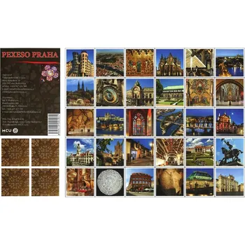 Karetní hra Praha - pexeso (paměťová hra)