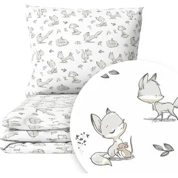 Povlečení Sada povlečení Čtyři Sloni 90 x 120 cm, vícebarevné