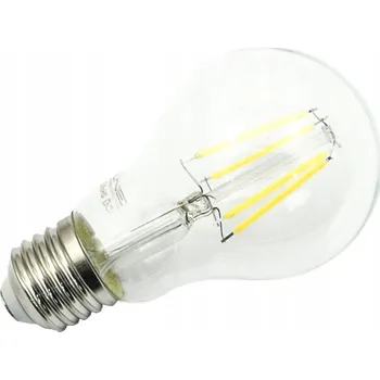 Žárovka DEKORATIVNÍ LED ŽÁROVKA E27 FILAMENT A60 4W TEPLÁ BÍLÁ
