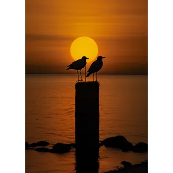 Plakát Plakát Rozhovory za Soumraku bez rámu 21 x 29,7 cm