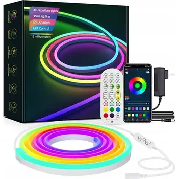 LED osvětlení LED pásek 6 m 5050 RGB Bluetooth IP67