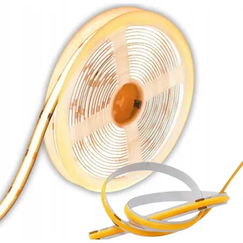 LED páska LED pásek 12V bílá neutrální 5m COB Stmívatelný IP20 10W/m 900lm/m 320 diod