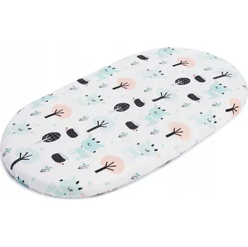 Prostěradlo Prostěradlo bavlněné do korbičky Badum Sowy