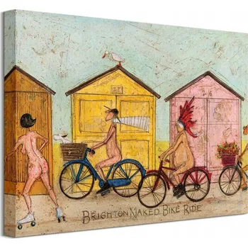 Obraz Sam Toft: Brighton Naked Bike Ride - Obraz 40x30 cm