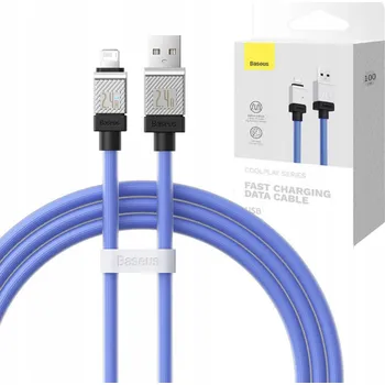 Datový kabel Kabel Baseus USB - Apple Lightning 1 m modrý