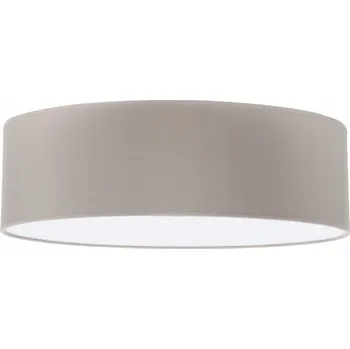 STROPNÍ SVÍTIDLO STROPNÍ SVÍTIDLO KULATÝ VELKÉ STÍNIDLO BOHO OLIVOVÁ HNĚDÁ 50CM 3XE27