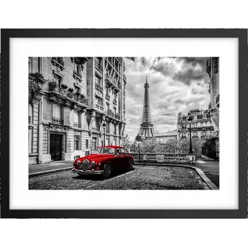 Obraz Obraz plakát v černém rámu do obýváku 40x30 foto města, plakáty na zeď