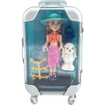 Panenka Panenka Cestovatelka MINI PANENKA V KUFRU