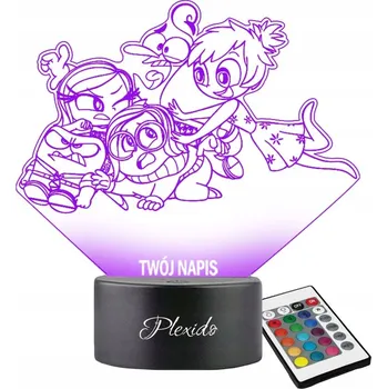 Lampička Plexido vícebarevná Noční lampa