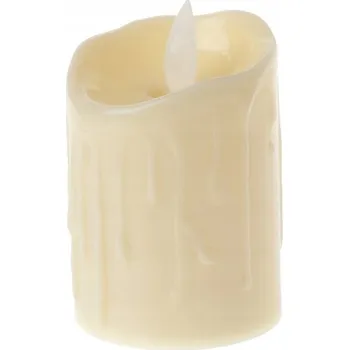 Svíčka LED SVÍČKA S POHYBLIVÝM PLAMENEM, vložka do vosk hřbitovní svíčka dekorace AAA 8CM