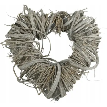 Věnec Věnec srdce z vinné révy 35 cm na dekorace dekorace