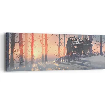 Obraz Obraz na plátně do obýváku, ložnice 90x30 krajina foto obrazy na zeď