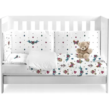 Povlečení Sada povlečení Feretti 90 x 120 cm bílá