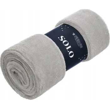 deka ŠEDÁ MĚKKÁ DEKA 200X220 PLED MIKROVLÁKNO SOLO