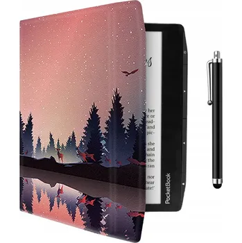 Příslušenství pro čtečku elektronické knihy POUZDRO SMART COVER GRAFIKA pro POCKETBOOK ERA PB700 + DOTYKOVÉ PERO