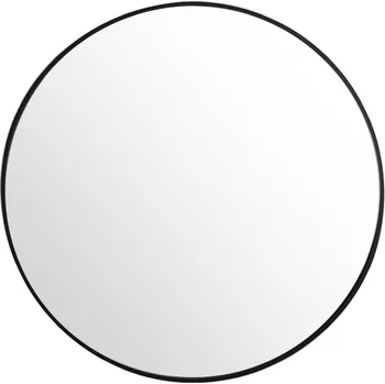 Zrcadlo Zrcadlo MuvuHome nástěnné kulaté s kovovým rámem 600 x 600 mm
