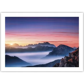 Obraz Plakát bez rámu do obýváku ložnice 70x50 krajina moderní módní obraz