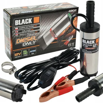 Čerpadlo Black Dieselové čerpadlo 12V ponorné 38 mm