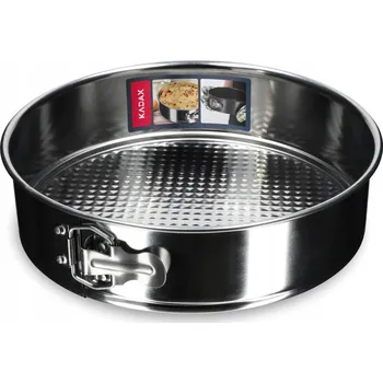 Forma na pečení FORMA NA DORT KULATÁ PLECHOVÁ FORMA NA PEČENÍ 26 cm