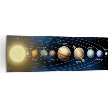 Obraz Velký obraz do obýváku 160x50 kosmos moderní fotoobraz na plátně obrazy
