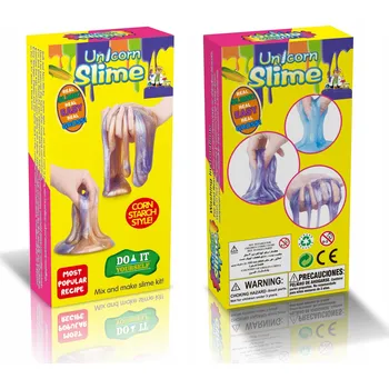 kreativní sada Sada na výrobu duhového slizu Se třpytkami sliz