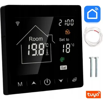 Digitální pokojový termostat s LCD displejem 16A WIFI pro podlahové topení