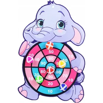 Šipka Montessori terč na šipky, dart + míčky