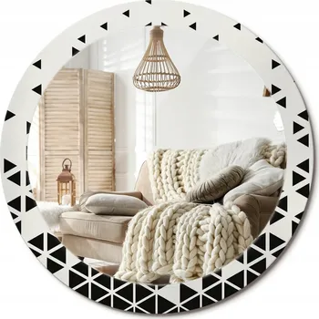 Zrcadlo Zrcadlo Prismalumino nástěnné kulaté 800 x 800 mm