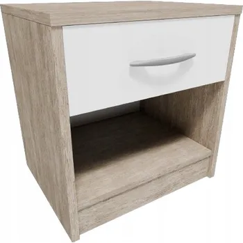 Noční stolek Noční stolek noční stolek 1S BÍLÝ-SONOMA komoda