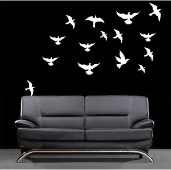 Samolepící dekorace Samolepky na zeď PTAČÍ dekorace ptáčci