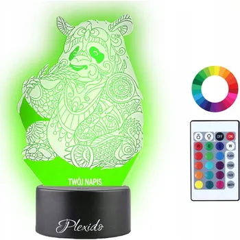 Lampička Plexido vícebarevná Noční lampa