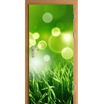 Fototapeta Samolepka na dveře fólie TRÁVA PŘÍRODA