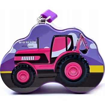 Pokladnička KOVÁNÍ TRAKTOR S KOVOVOU ZÁMKOU RŮZNÉ BARVY