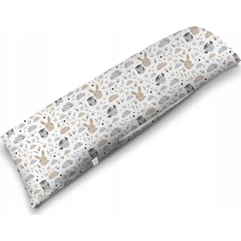 Polštář DLOUHÝ polštář 40x145 pro spaní na BOKU a BŘICHU W25